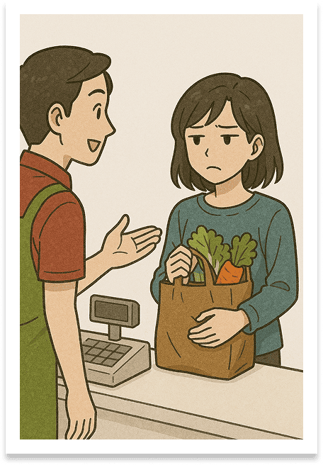 店員と話したくない