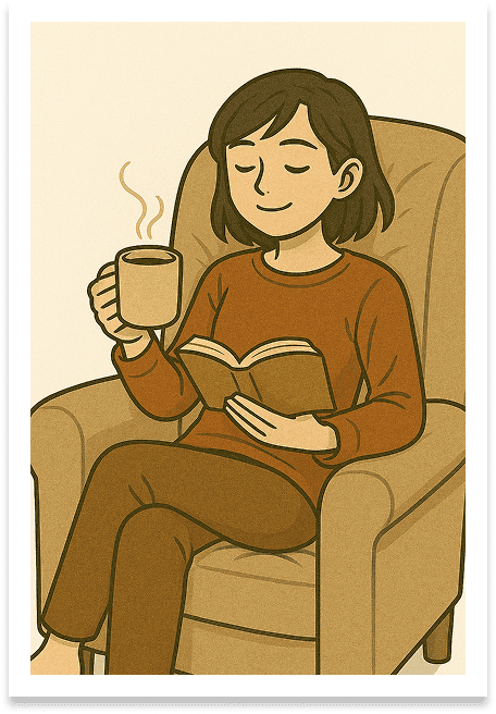 一人の時間を楽しめる