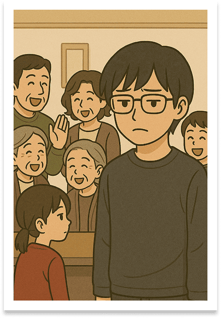 親戚の集まりが苦手